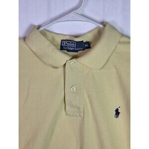Polo‎ Ralph Lauren Men’s X-Large Yellow Short Sleeve Shirt
